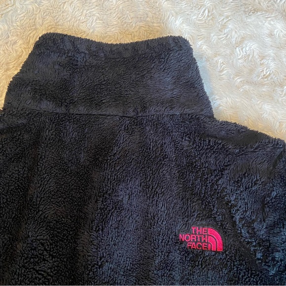 The North Face Fleece Fluffy & Soft Zip Up Jacket Adjustable Waist Front Pockets - Picture 4 of 13